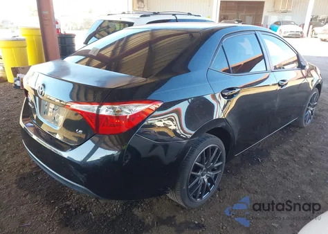 2016 Toyota Corolla Le из США, поврежденный, VIN 2T1BURHE8GC721300
